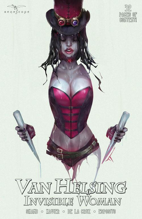 Van Helsing Invisible Woman Cover C  Ivan Tao